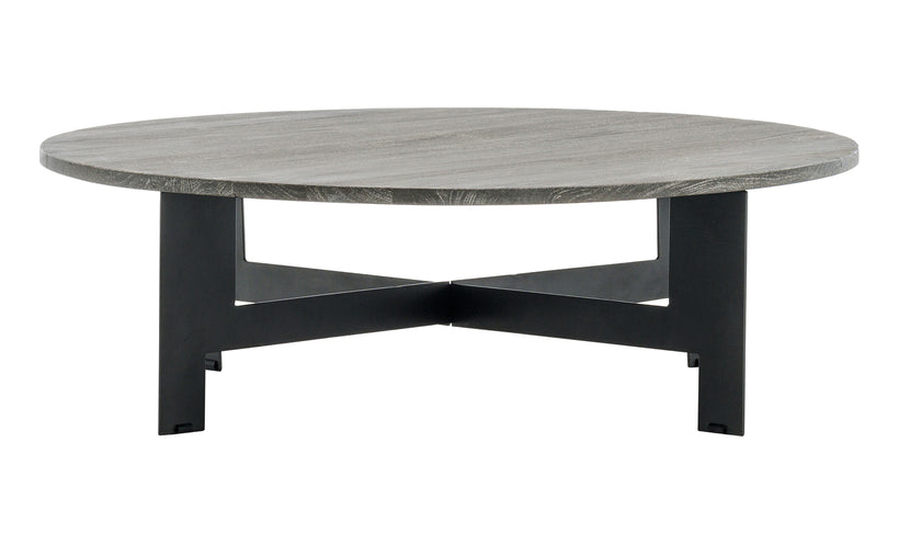 Charcoal Round Coffee Table